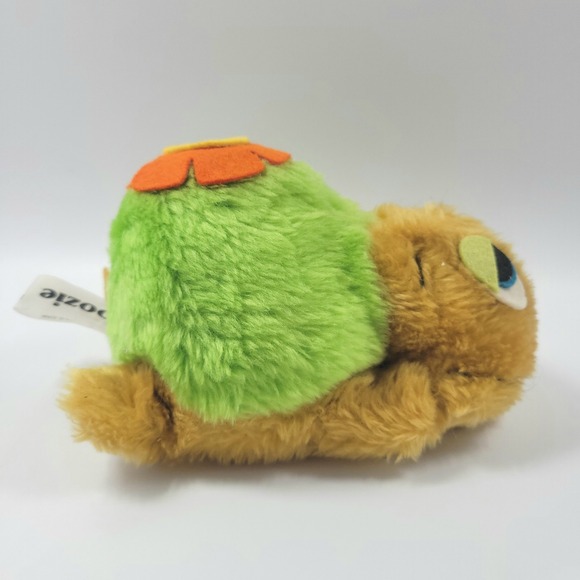 VTG Wallace Berrie Snoozie 6" Plush Turtle w/ Flower On Shell 1975‎ - Picture 6 of 12